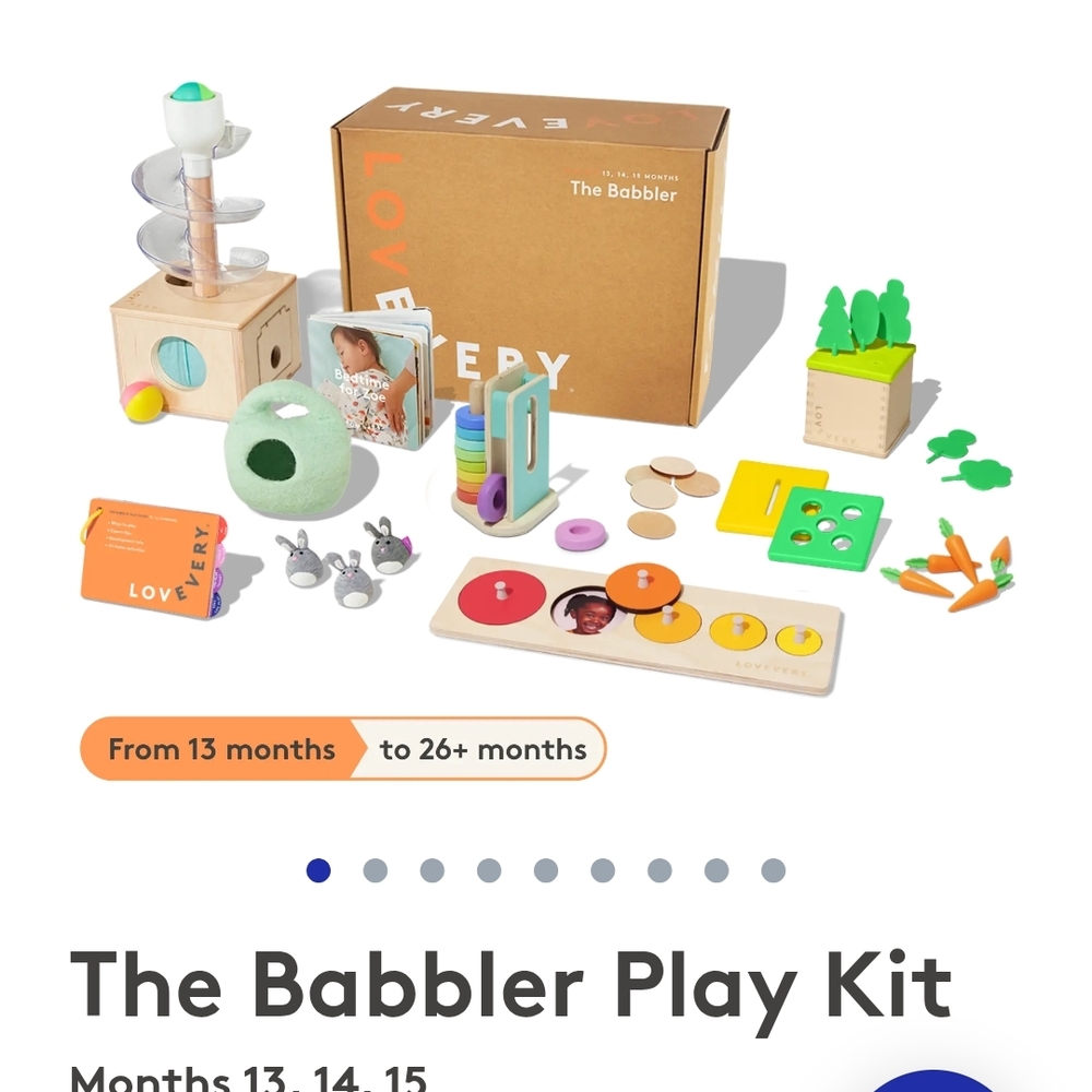 The Babbler Play Kit - Multicolor